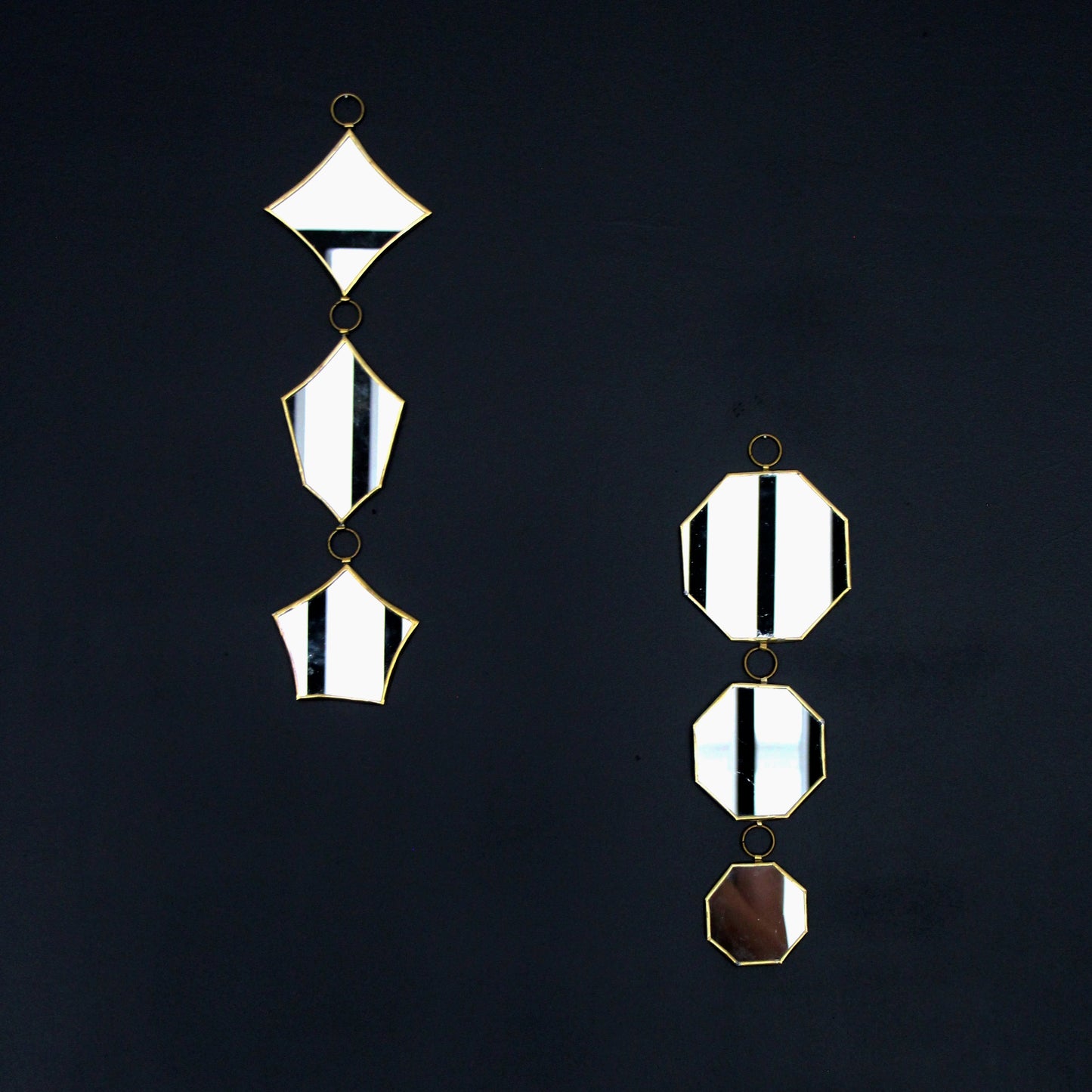 Guirlande miroir - octogone