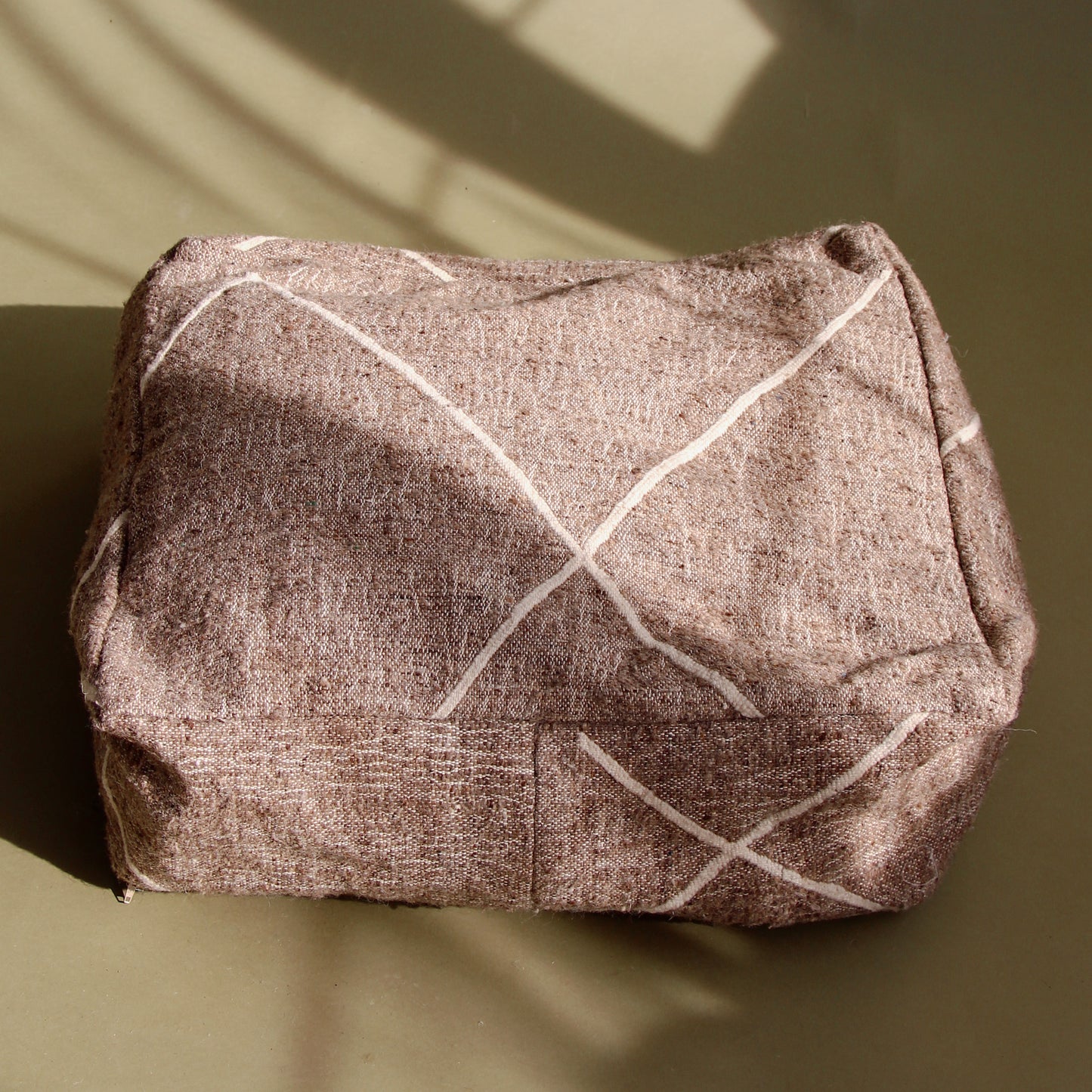 Pouf Kilim Taupe
