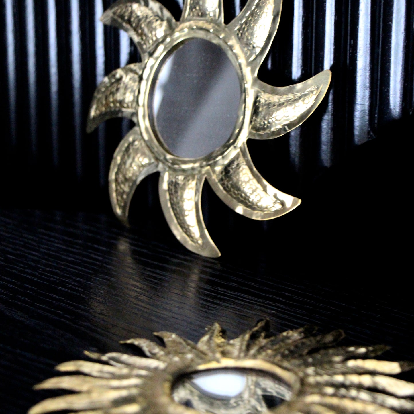 Miroir Cuivre Soleil