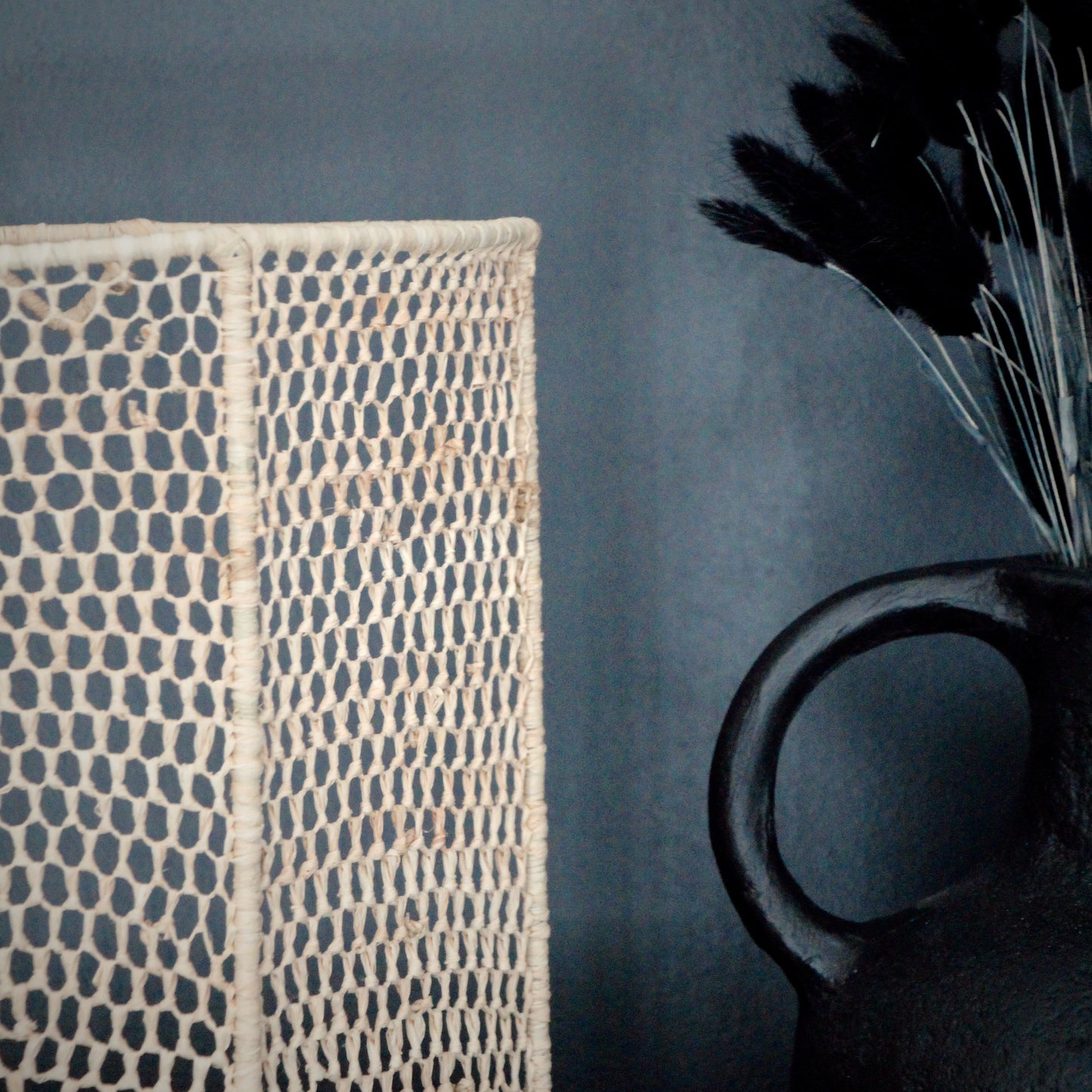 Applique Murale Osier Nid d'Abeille (Moyen)