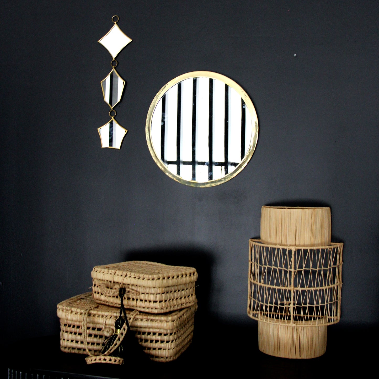 Guirlande miroir - étoile