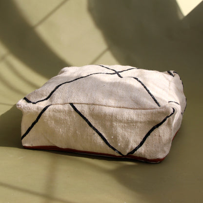 Pouf Kilim Beige